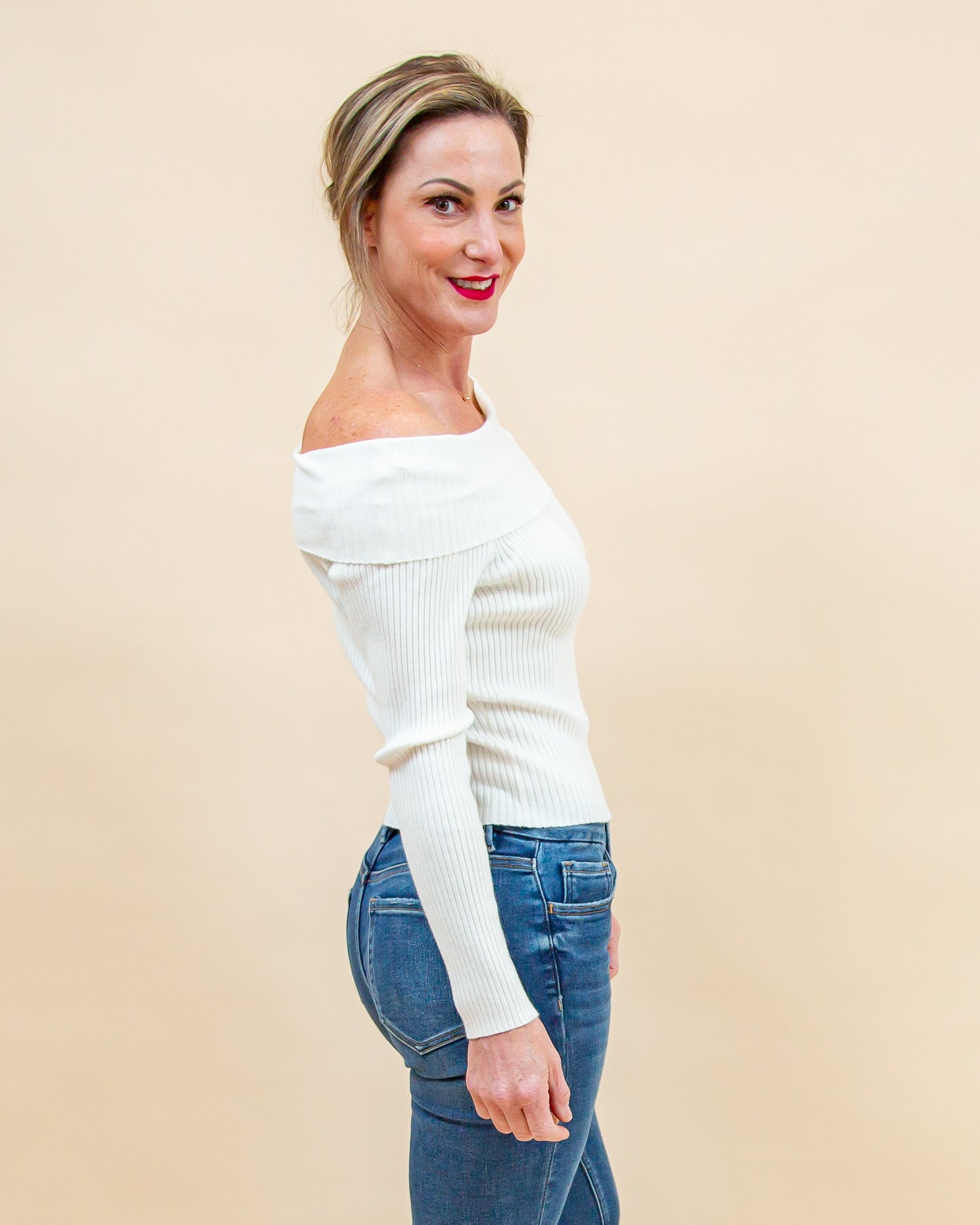 You Know It Sweater in Ivory (8855214883067)