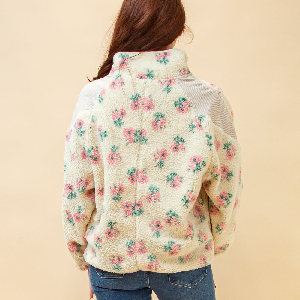 
                  
                    Comfort Provider Fleece Jacket in Pink Flower (8734326849787)
                  
                