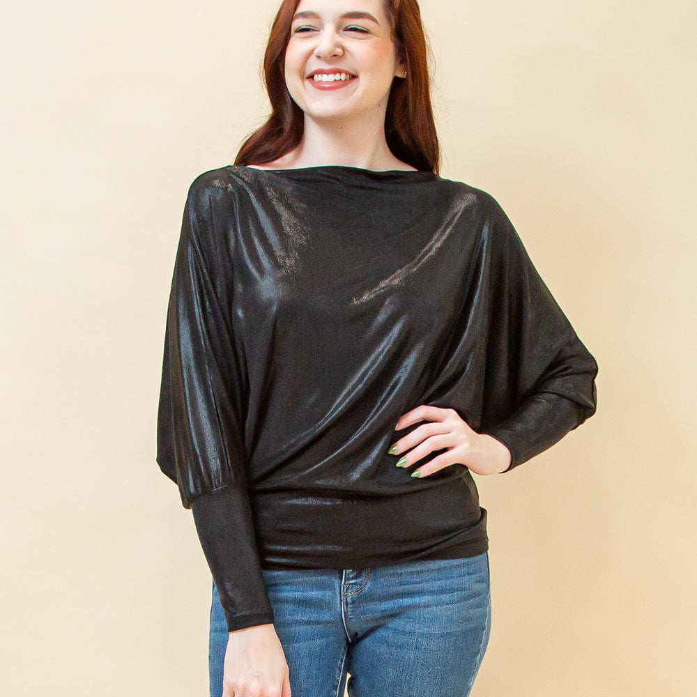 
                  
                    Shining Moment Top in Black (8899836412155)
                  
                