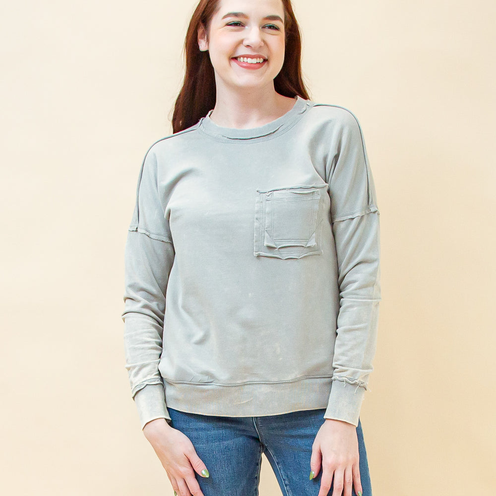 
                  
                    Cool Comfort Pullover in Sleet (8373357510907)
                  
                