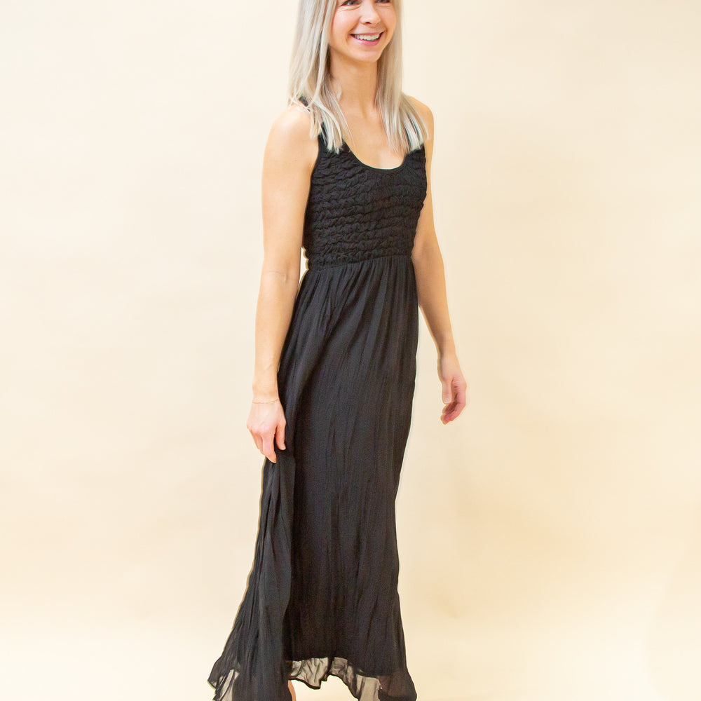 
                  
                    Midnight Whispers Dress in Black (8898526904571)
                  
                