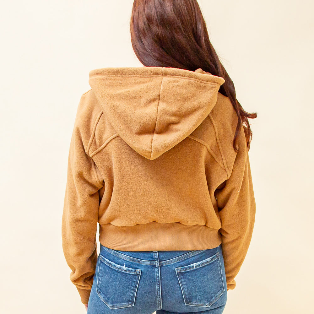 
                  
                    Cozy Street Zip Up Hoodie in Camel (8886352380155)
                  
                