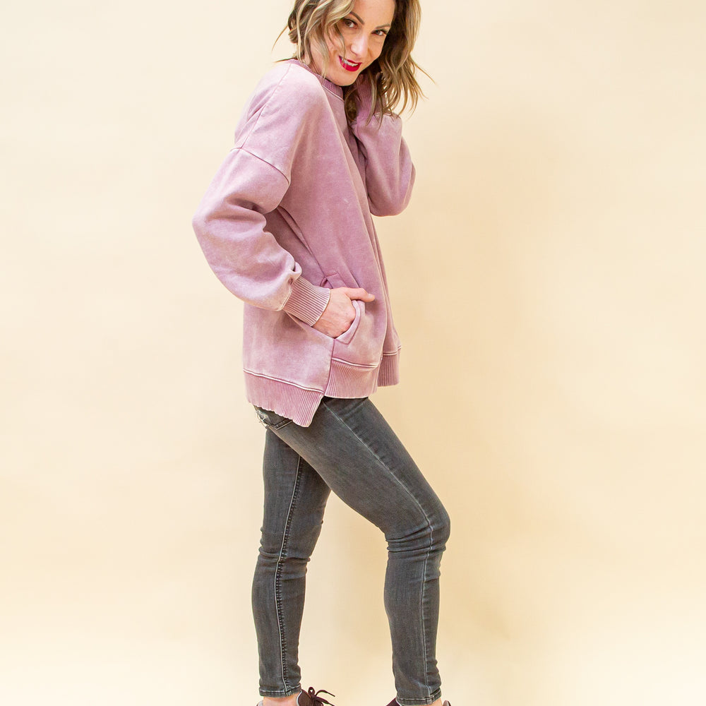 
                  
                    Cozy Corner Pullover in Light Rose (8886352871675)
                  
                