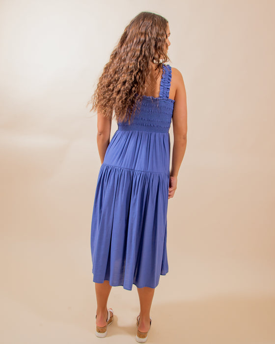 Casually Mine Dress in Cobalt (8061599482107)