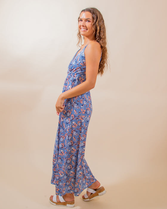 Among The Flowers Dress in Lt. Blue (8090434666747)