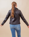 Trina Moto Jacket in Black (8077559988475)