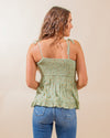 Sweet Like Me Cami in Sage (8092655649019)