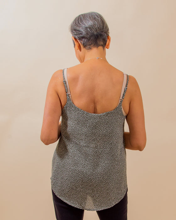 Keep Up With Me Cami in Olive (8086153953531)