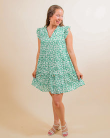  Going Fast Dress in Green (8094650761467)