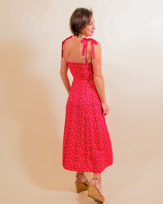 Sweet Inspiration Dress in Berry (8094651220219)