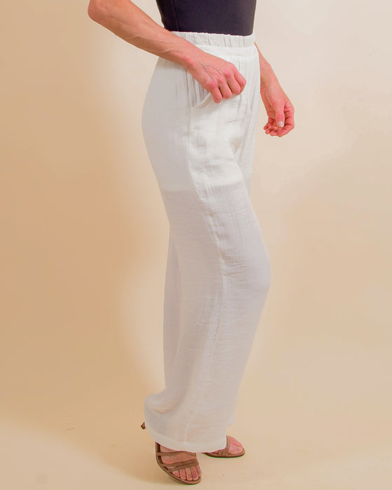Ocean Breeze Pants in White (8084351582459)