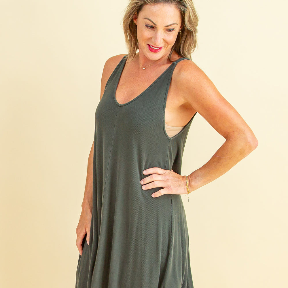 
                      
                        Casual Charm Dress in Charcoal (8657369694459)
                      
                    