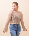 Coastal Sunshine Top in Taupe (8124024029435)
