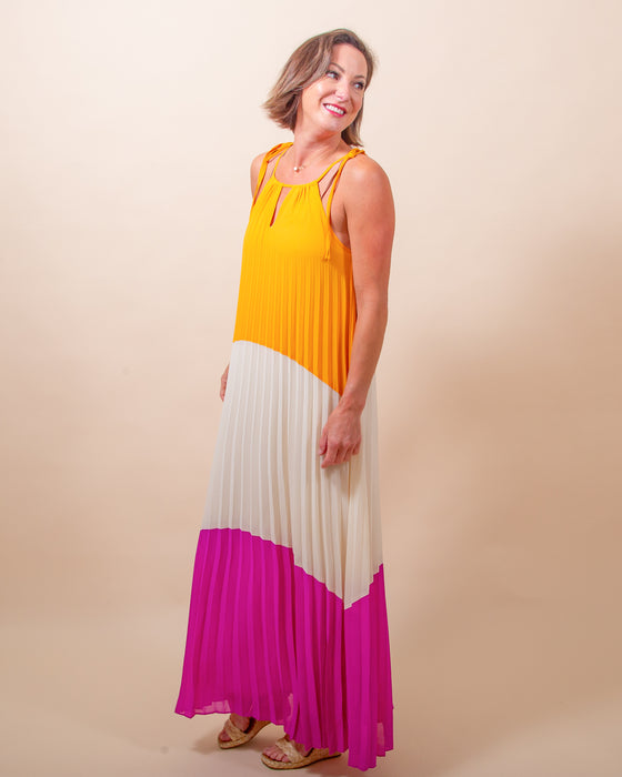 Might Be Love Dress in Mango Orchid (8101642305787)