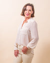 Sheer Bliss Top in Taupe (8117169717499)