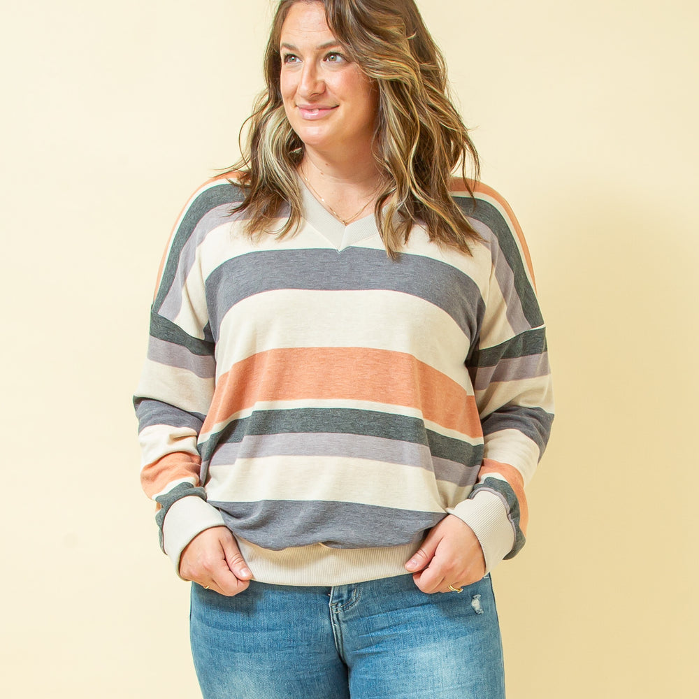 The Simple Things Sweater in Rust (8744603943163)