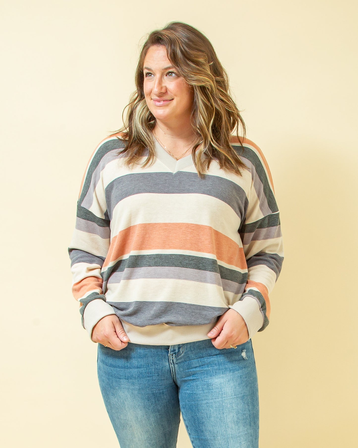 The Simple Things Sweater in Rust (8744603943163)