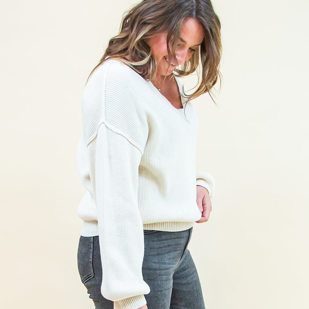 
                      
                        Call Me Versatile Sweater in Cream (8769056833787)
                      
                    