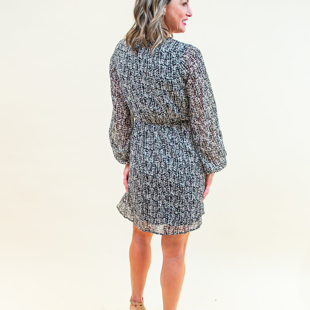 
                  
                    Talk About It Dress in Black/Taupe (8770500788475)
                  
                