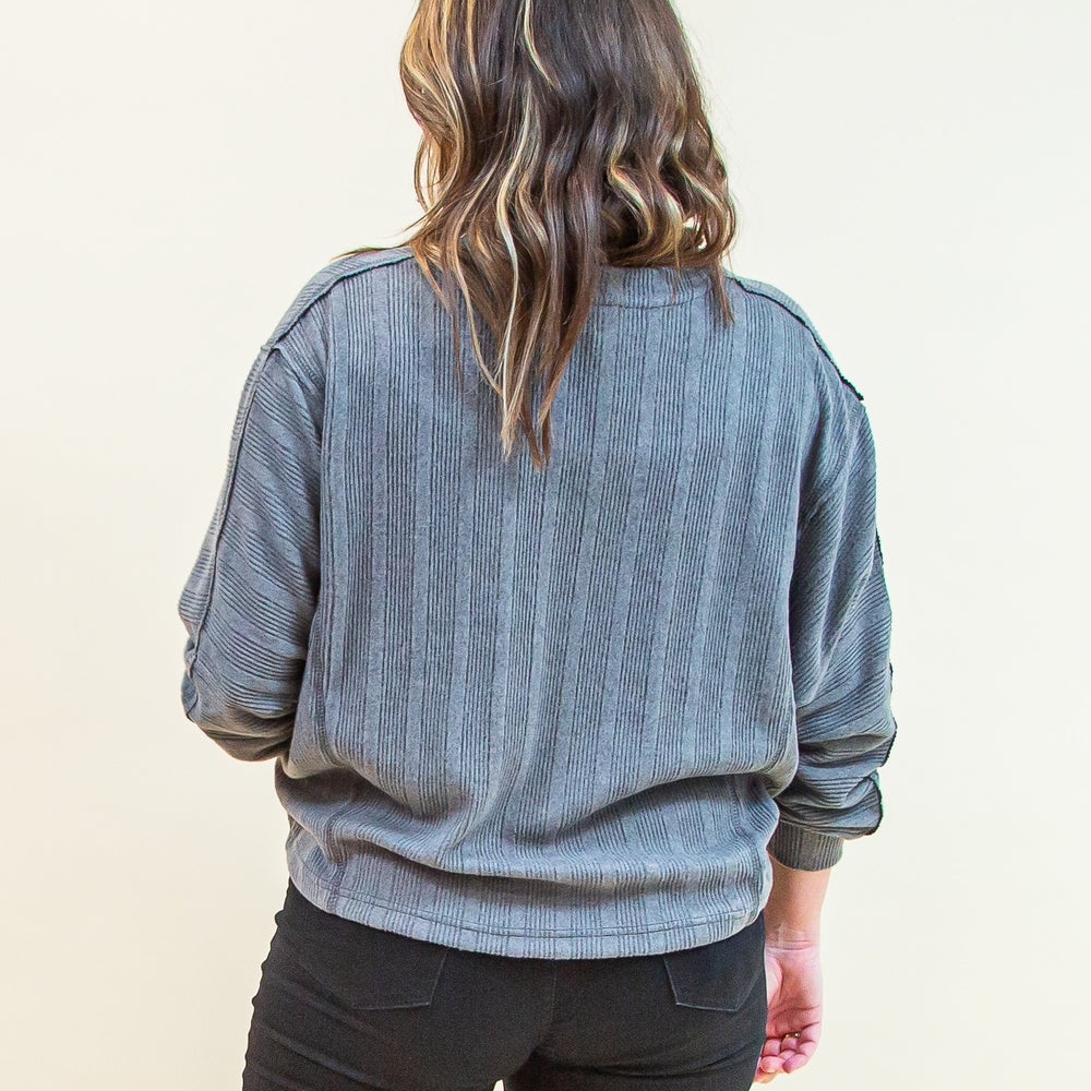 
                      
                        Casual Charmer Knit Top in Charcoal (8769057063163)
                      
                    