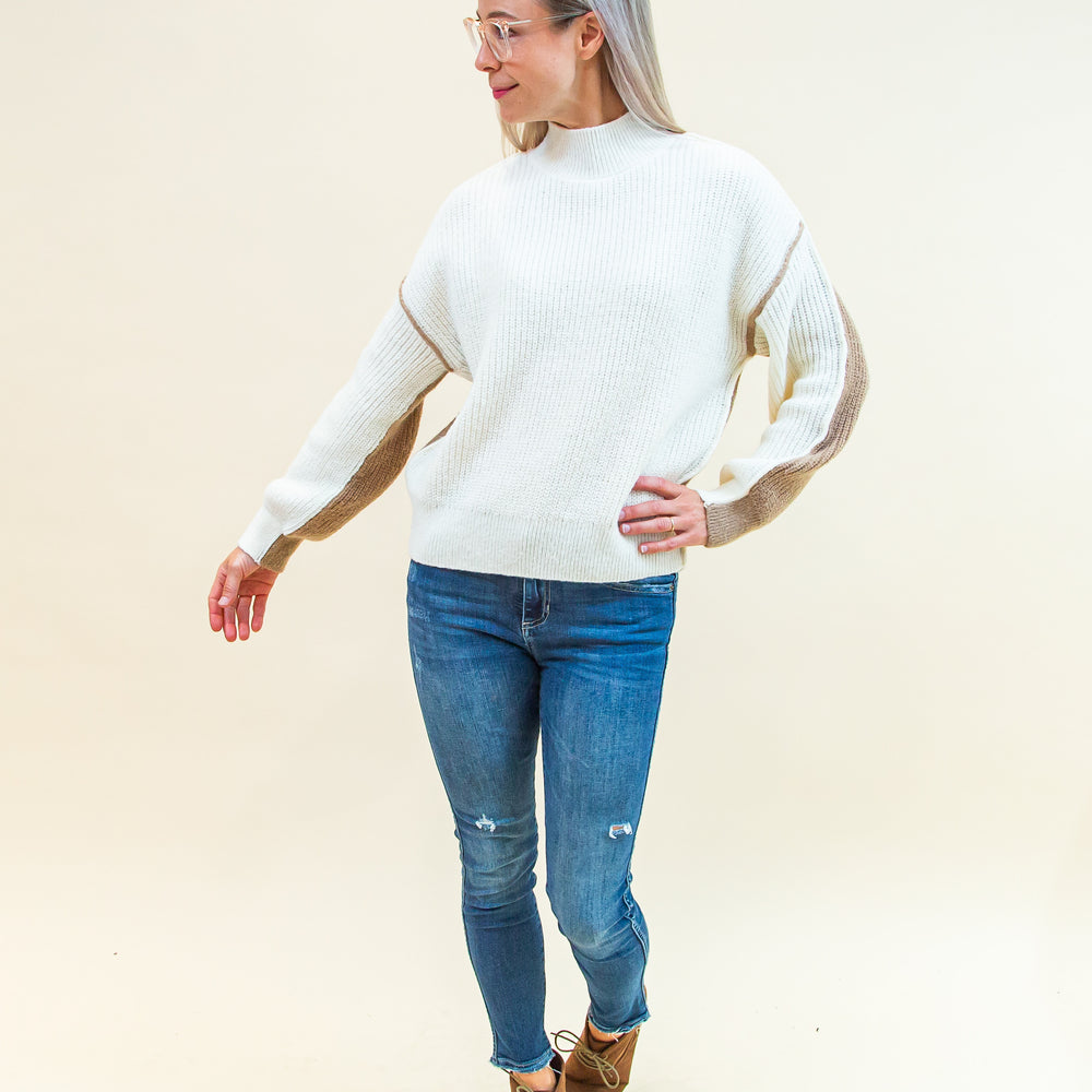 
                      
                        Tell Me Turtleneck Sweater in Ivory (8769057915131)
                      
                    