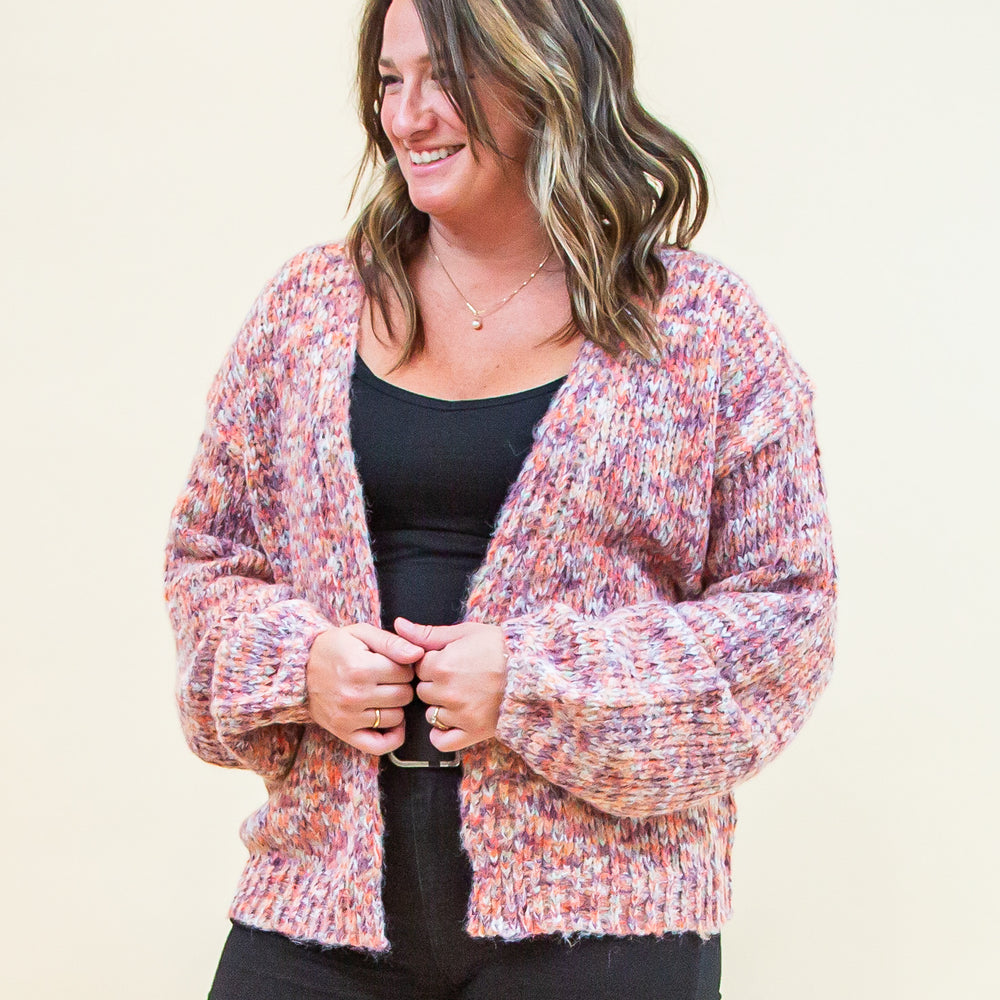 Pretty Lovely Cardigan in Pink Multi (8774210584827)