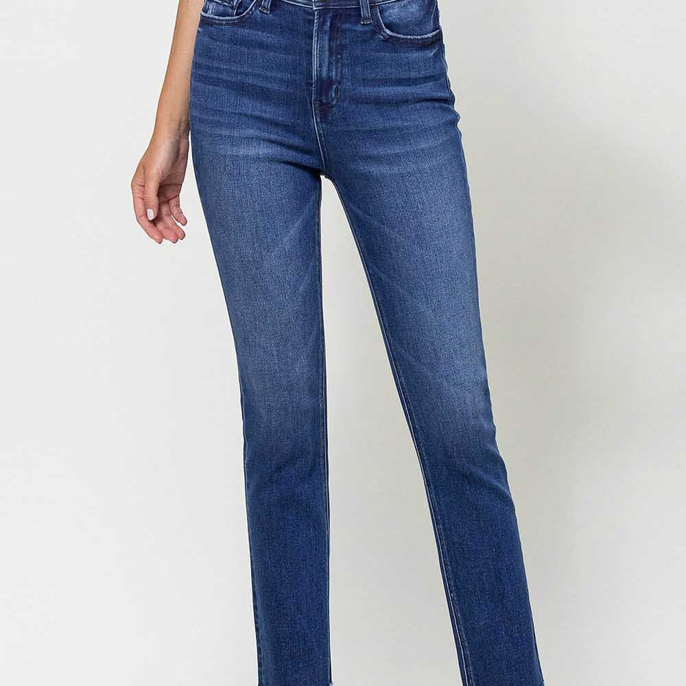 
                  
                    Little Closer Super High Rise Slim Straight Jeans (7779475980539)
                  
                