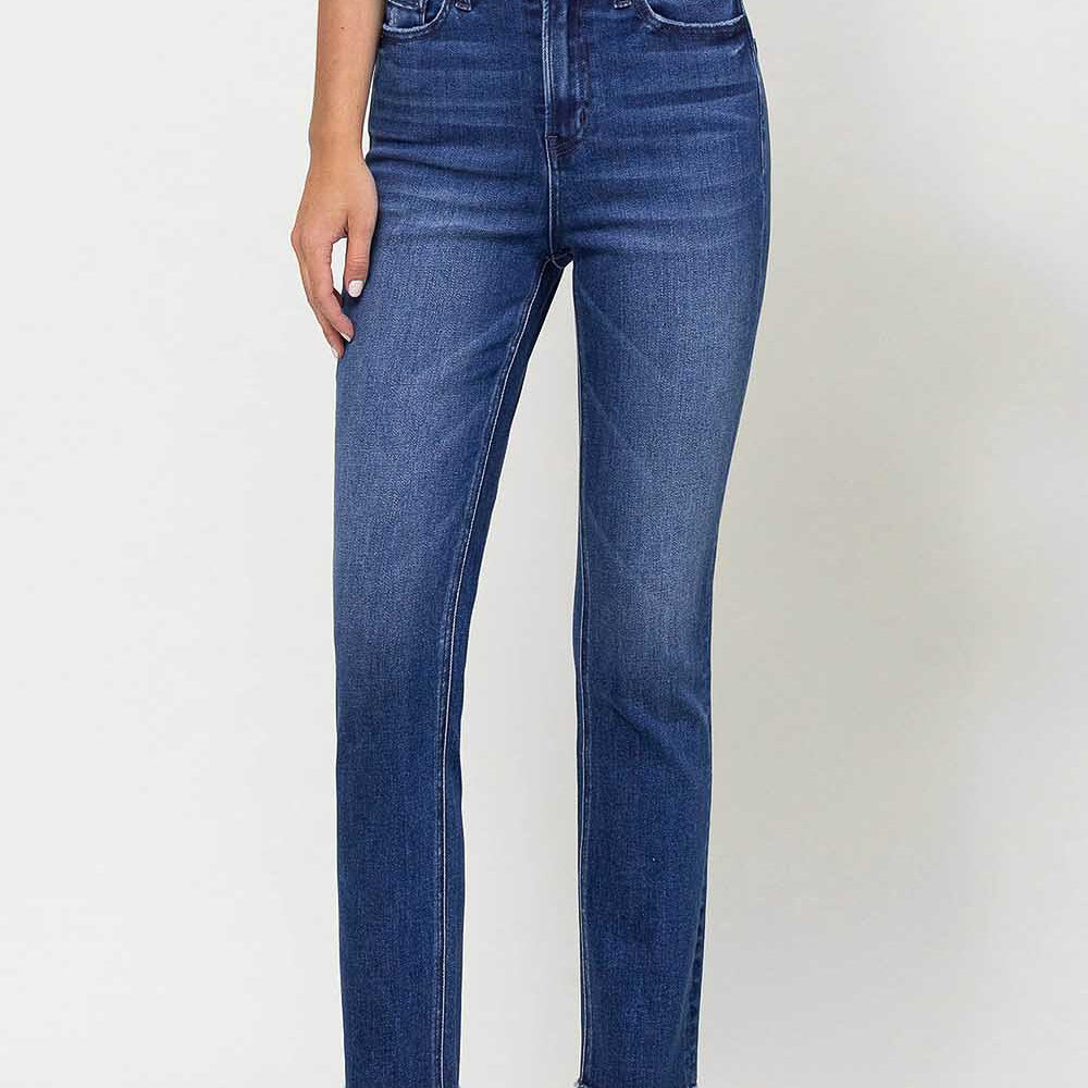 
                  
                    Little Closer Super High Rise Slim Straight Jeans (7779475980539)
                  
                