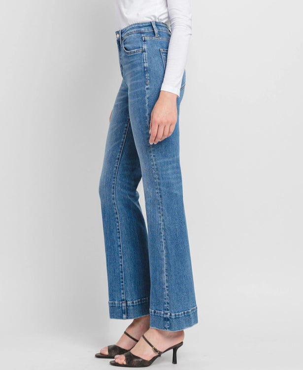 Blue Lotus High Rise Flare Jeans (8964010246395)