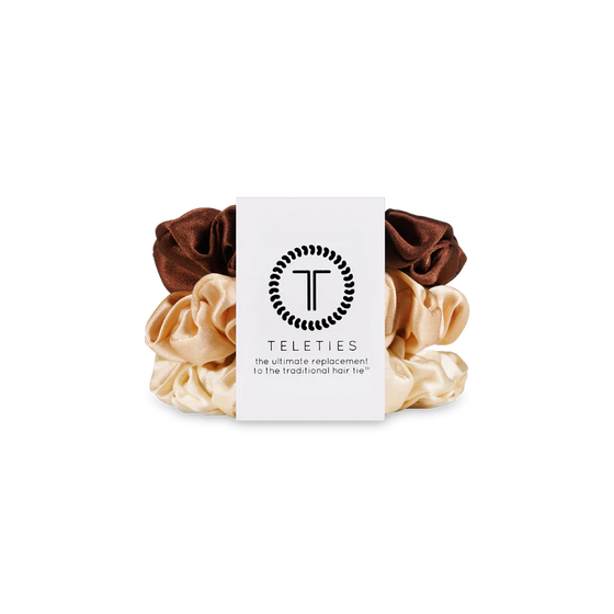 Teleties Small Scrunchie in For The Love of Nudes (8313157189883)