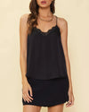 Little Moments Cami in Black (8093530259707)