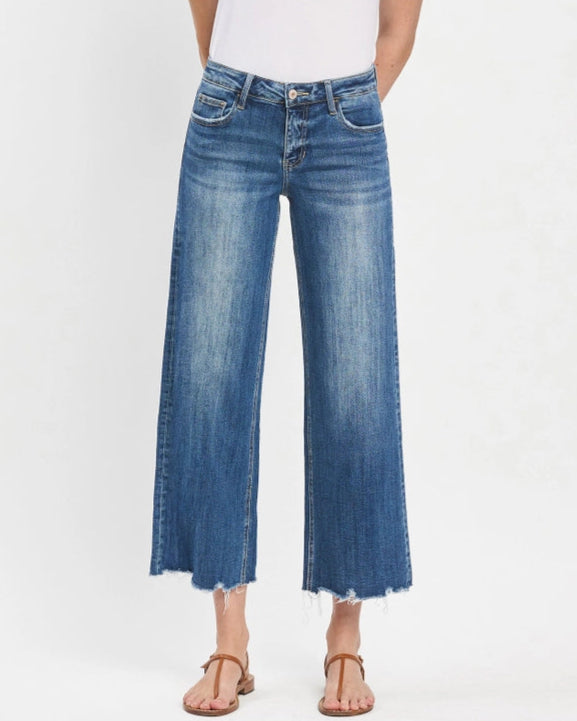 Mesmerizes Mid Rise Wide Jeans (9003521278203)