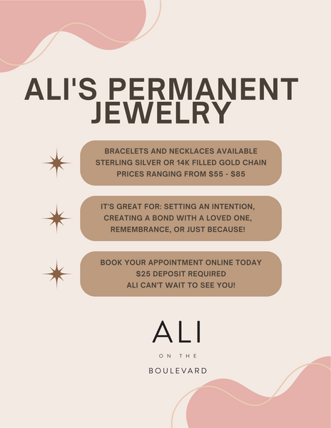 Permanent Jewelry Appointment + Deposit