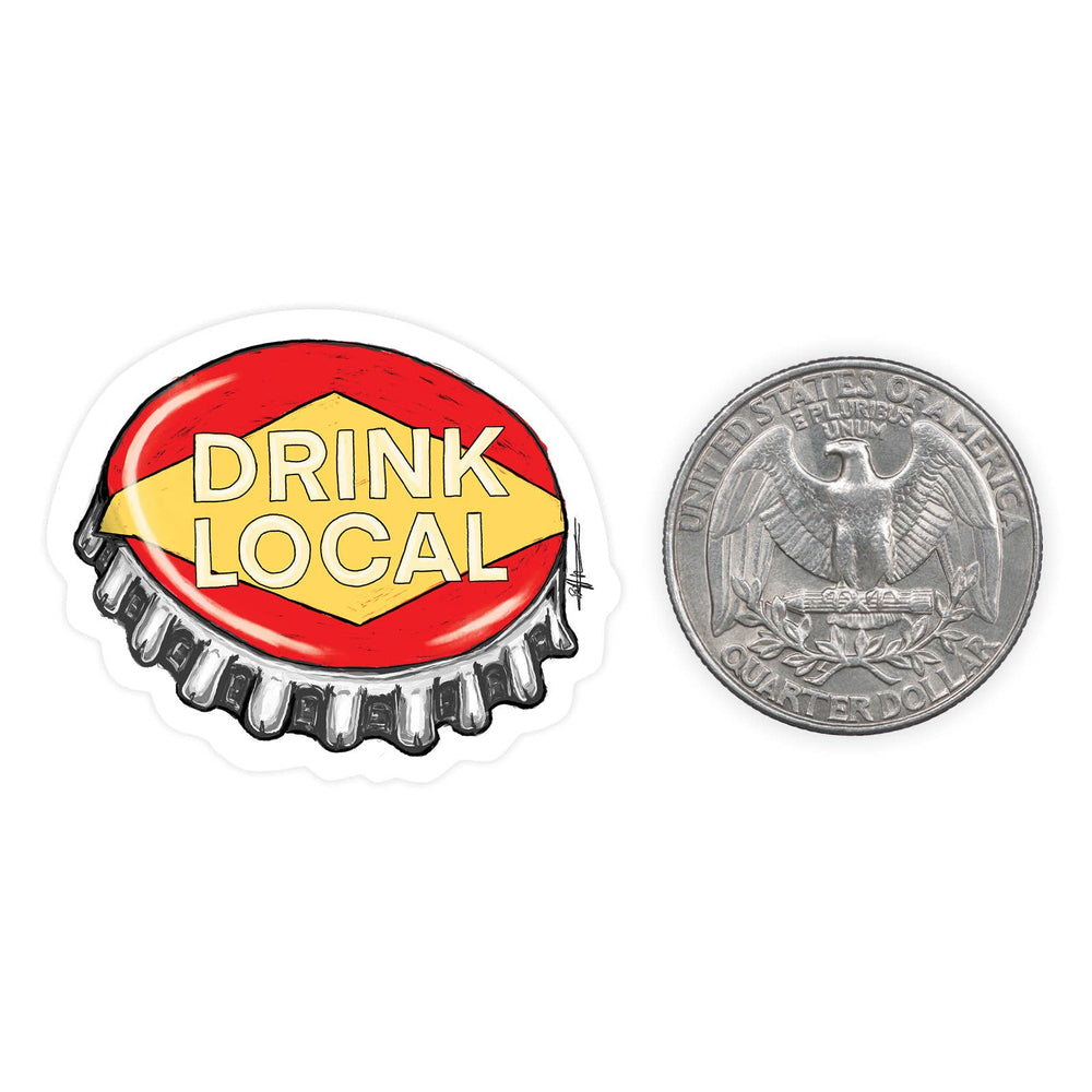 
                  
                    Drink Local - Mini Sticker: Barcode (8893109698811)
                  
                