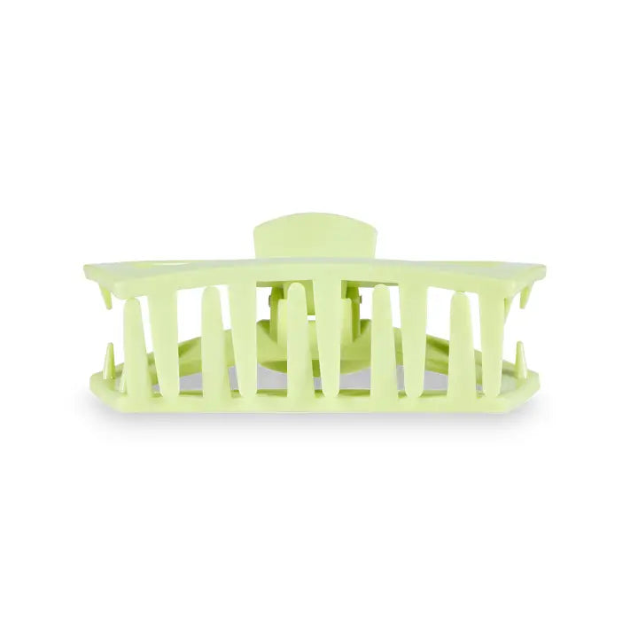 Teleties Open Small Hair Clip in Aloe, There! (9039377072379)