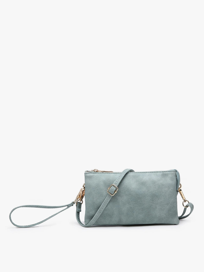 Riley Crossbody/Wristlet in Teal (9103187640571) (9103193932027)