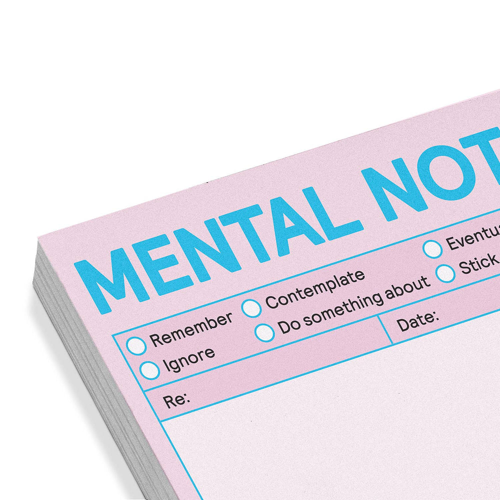 Mental Note Sticky Notes (Pastel Version) (8907322458363)