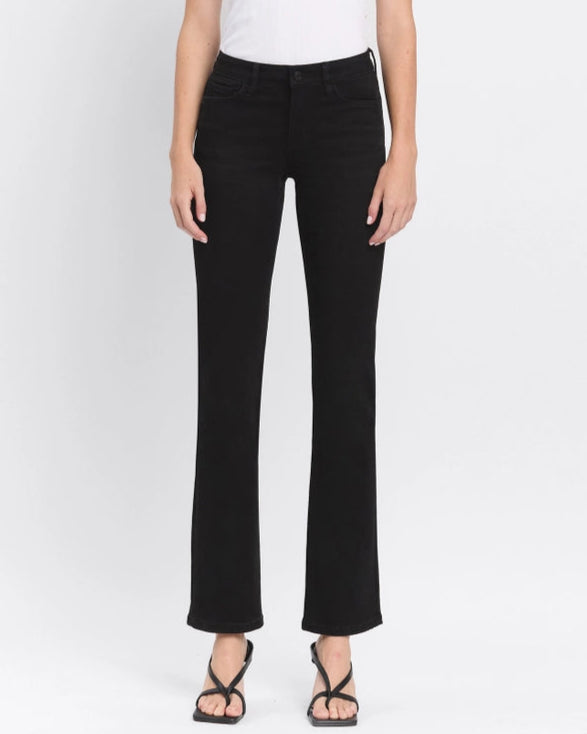 Clearly Mid Rise Bootcut Jeans (9090309718267)