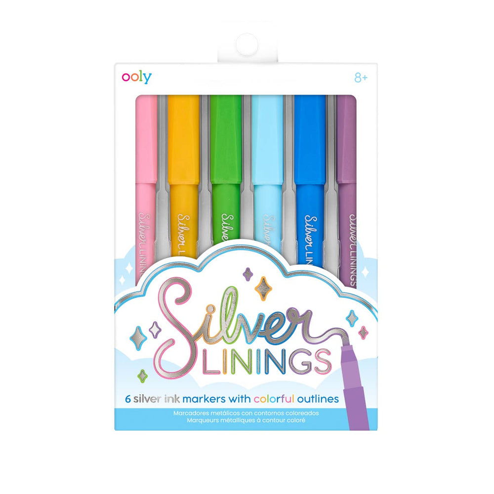 
                  
                    Silver Linings Outline Markers - Set of 6 (8912308830459)
                  
                