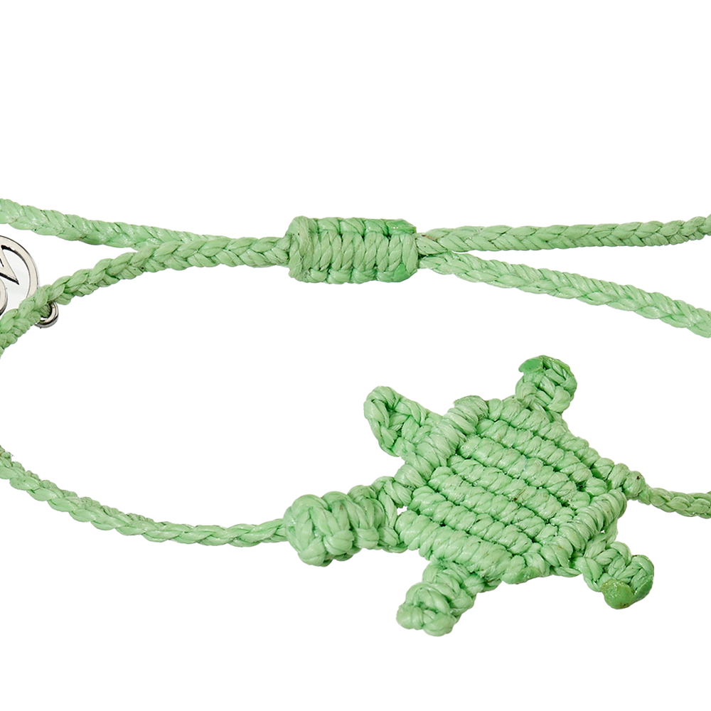 4ocean Sea Turtle Bracelet - Lime Green [6-pack] (8893059203323)