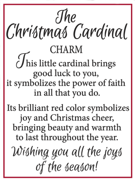 The Christmas Cardinal Charm (8760784748795)