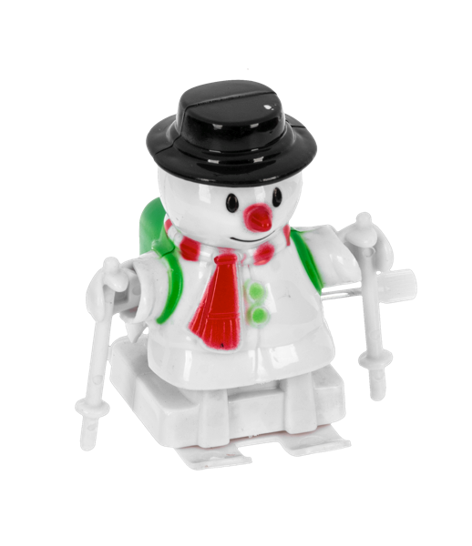 Skiing Snowman Wind Up Toy (8775130153211)