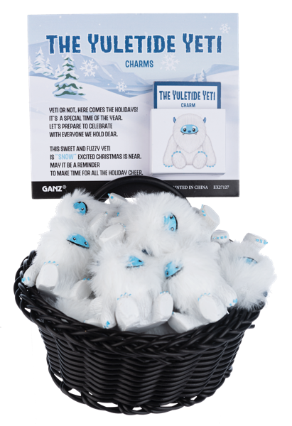 Yuletide Yeti Charm (9113315639547)