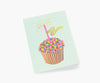 Rifle Cupcake Birthday Card (8550348652795)