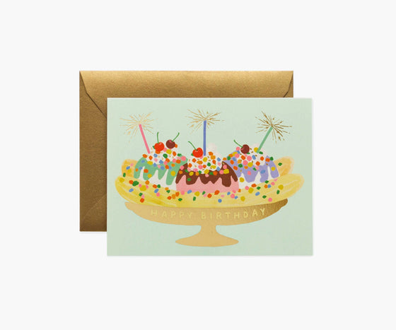 Banana Split Birthday Card (8236615794939)