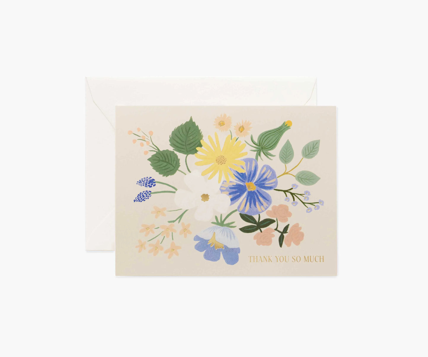 Rifle Garden Party Blue Thank You Card (8735230951675)