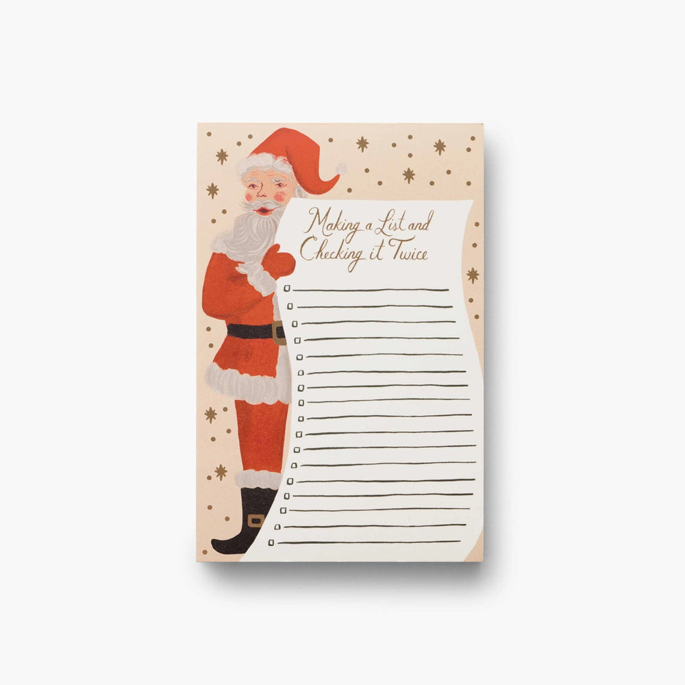 Rifle Santa's List Notepad (8236637061371)