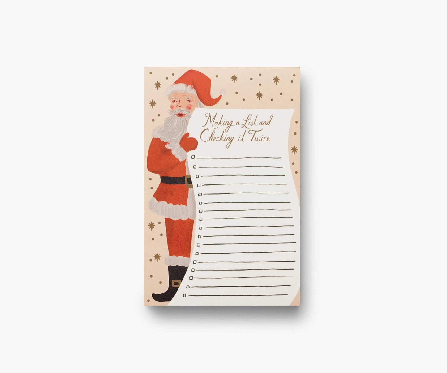 Rifle Santa's List Notepad (8236637061371)