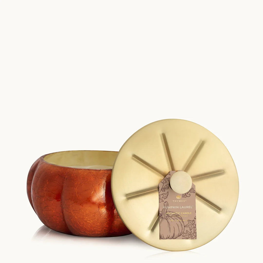 Pumpkin Laurel Statement Large Candle (9089651998971)