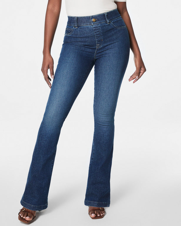 
                  
                    Spanx® Flare Jeans in Authentic Blue (8871629062395)
                  
                